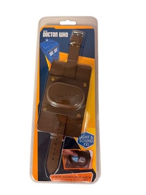 Doctor Who Vortex Manipulator LCD Leather Wristwatch