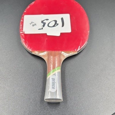 Prince Table Tennis Paddle Red/Black Rubber Ping Pong Paddle