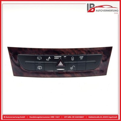 Hazard warning light switch panel 2118210958 MERCEDES E-CLASS S211 E270 CDI LK