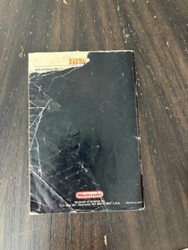 Nintendo NES Manual Only Final Fantasy Manual Has Damage
