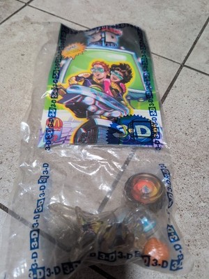  McDonald s Toy 2003 Spy Kids 3-D #2 Juni on Cycle Game Over Comic New in Pkg