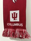NWT INDIANA UNIVERSITY COLUMBUS HOOSIERS SCARF CRIMSON PRIDE FOOTBALL BASKETBALL — photo 3