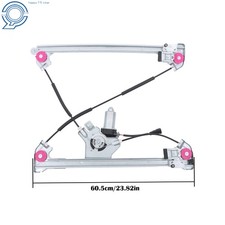 Front Driver Left Side Power Window Regulator Wmotor For Mark Lt Ford F150