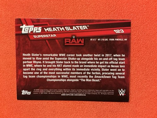 2017 Topps Then Now Forever๐ฅ๐ฅHeath Slater Autograph ๐ฅ๐ฅ๐ฅ๐ฅ๐ฅ๐ฅ๐ฅ๐ฅ๐ฅ๐ฅ๐ฅ๐ฅ๐ฅ - Picture 2 of 2