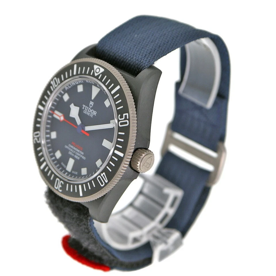 Reloj usado TUDOR Pelagos Fxd Alinghi Red Bull Racing 25707KN azul para hombre #51212 Foto 2 de 4