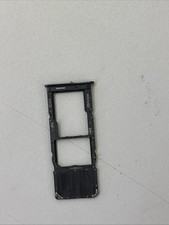 Single Sim Card Tray Compatible For Samsung Galaxy A13 A135  Black OEM - Bx3
