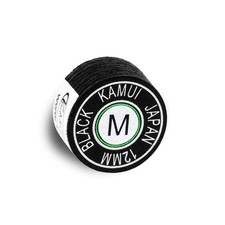 Black Laminated Pool Billiard CUE TIP - 1 pc Medium, 12 mm 