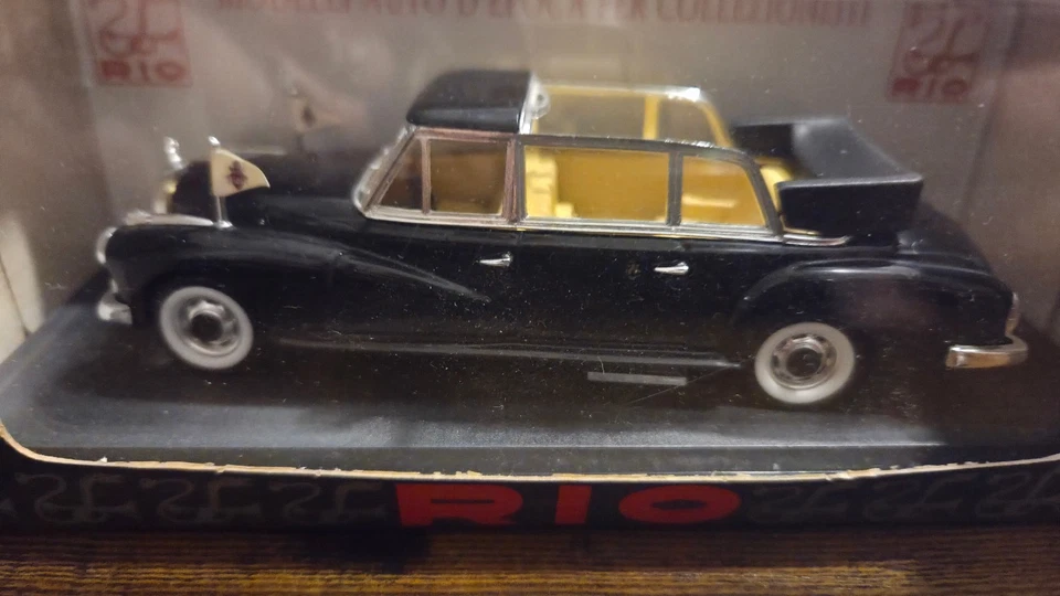 rio models 1/43 mercedes benz limousine 1960 pope - Immagine 3 di 4