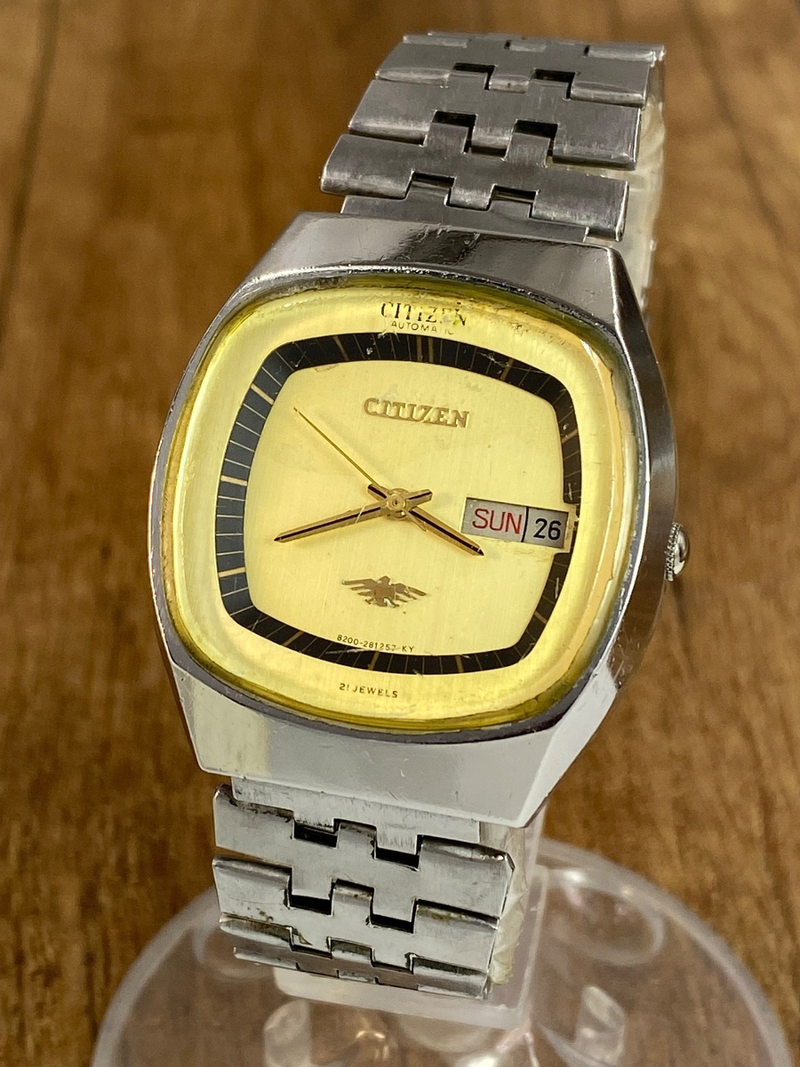 Sitizen vintage Automatic 21 jewels Japan mens watch | eBay
