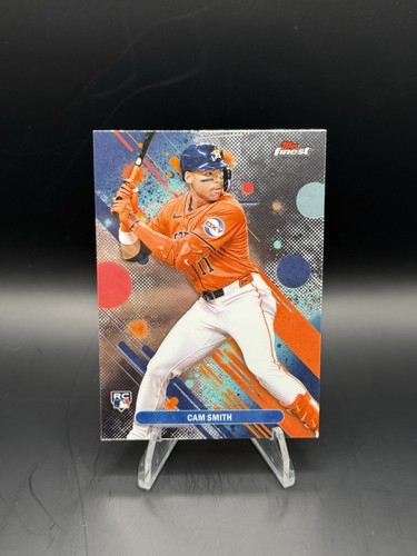 Cam Smith 2025 Topps Finest Baseball Rookie 54 Astros MLB