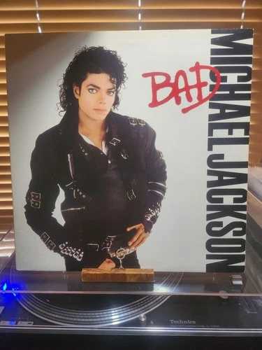 Michael Jackson, Bad, 1987 1st Epic, E-40600, Gatefold, VG+/VG+