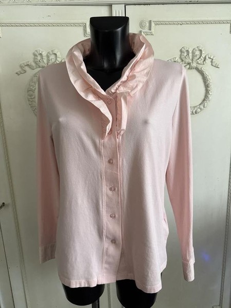 Women Peter Hahn Shirt Pink Cotton 48