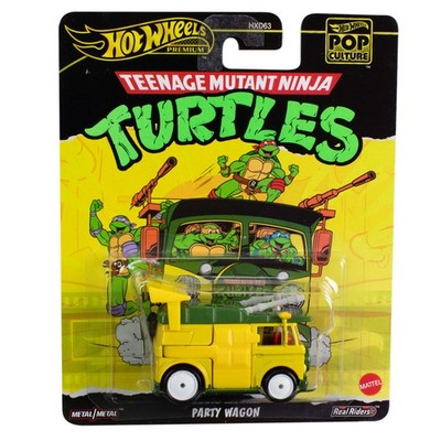 Hot Wheels HXF04 Premium Pop Culture Teenage Mutant Ninja Turtles Party Wagon