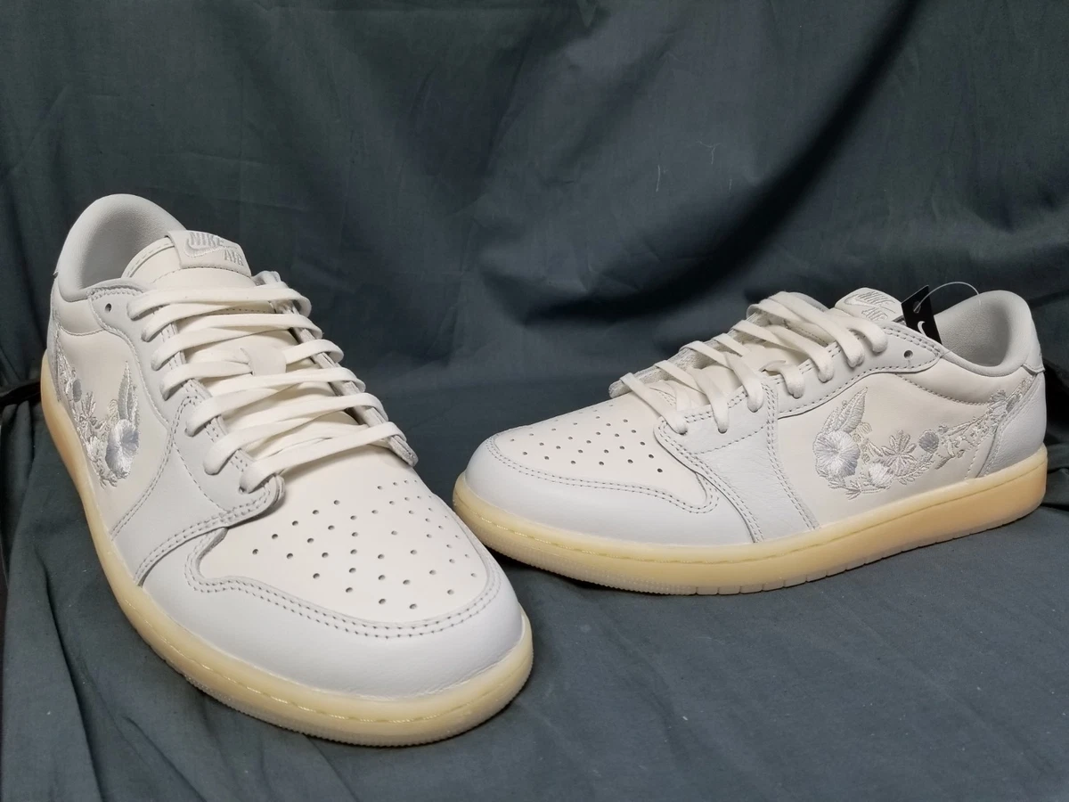 Jordan 1 Retro OG Low Rabbit Floral Swoosh for Sale | Authenticity