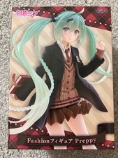 Hatsune Miku Fashion Figure Preppy Ver Vocaloid Taito New US
