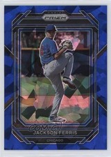 2023 Panini Prizm Blue Ice Prizm Jackson Ferris #57 b4d