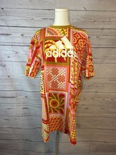 Adidas x Farm Rio Solar Kaleidoscope Pink Graphic Dress Size S