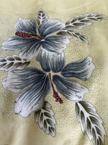 COCONUT PIER Men's (L) Hawaiian Aloha Button-Up Graphic Shirt HIBISCUS - Picture 3 of 5
