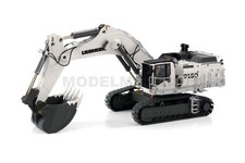 WSI Models Liebherr Premium Line; Liebherr R9150 Excavator White 1:50 64-2007