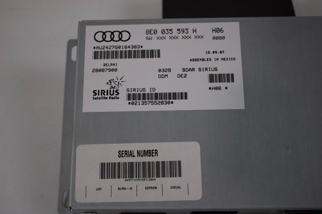 [NOS] Bentley Continental Radio Control Unit Module 8E0035593H