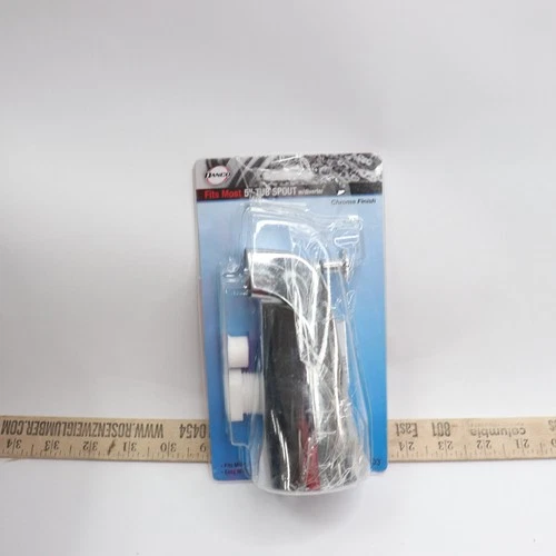 DANCO Diverter Tub Spout with Slip Fit and IPS Connection in Chrome