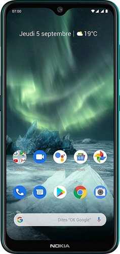 Nokia 7.2 64GB/4GB RAM Dual-SIM ohne Vertrag cyan-green #3 "teildefekt" Backcove