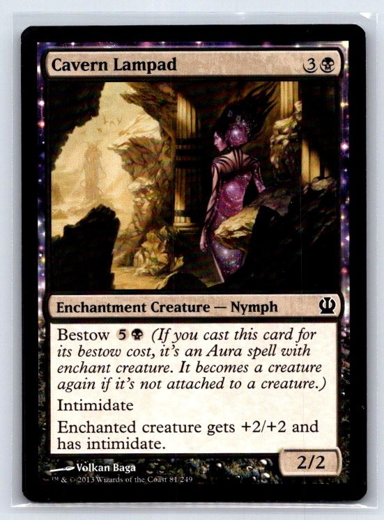 Cavern Lampad 81 Common Theros Magic: The Gathering Lightly Played
