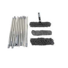 ›2 In 1 Window Cleaner With Long Pole High Efficiency Window Wiper Squeegee For