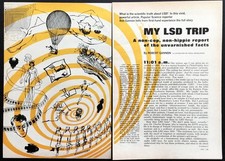"My LSD Trip A non-cop, non-hippie report" 1967 article Robert Gannon EPPI Acid