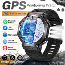 2025 New T-Rex 3 Ultra 10ATM Waterproof GPS Smart Watches Men Rugged Co