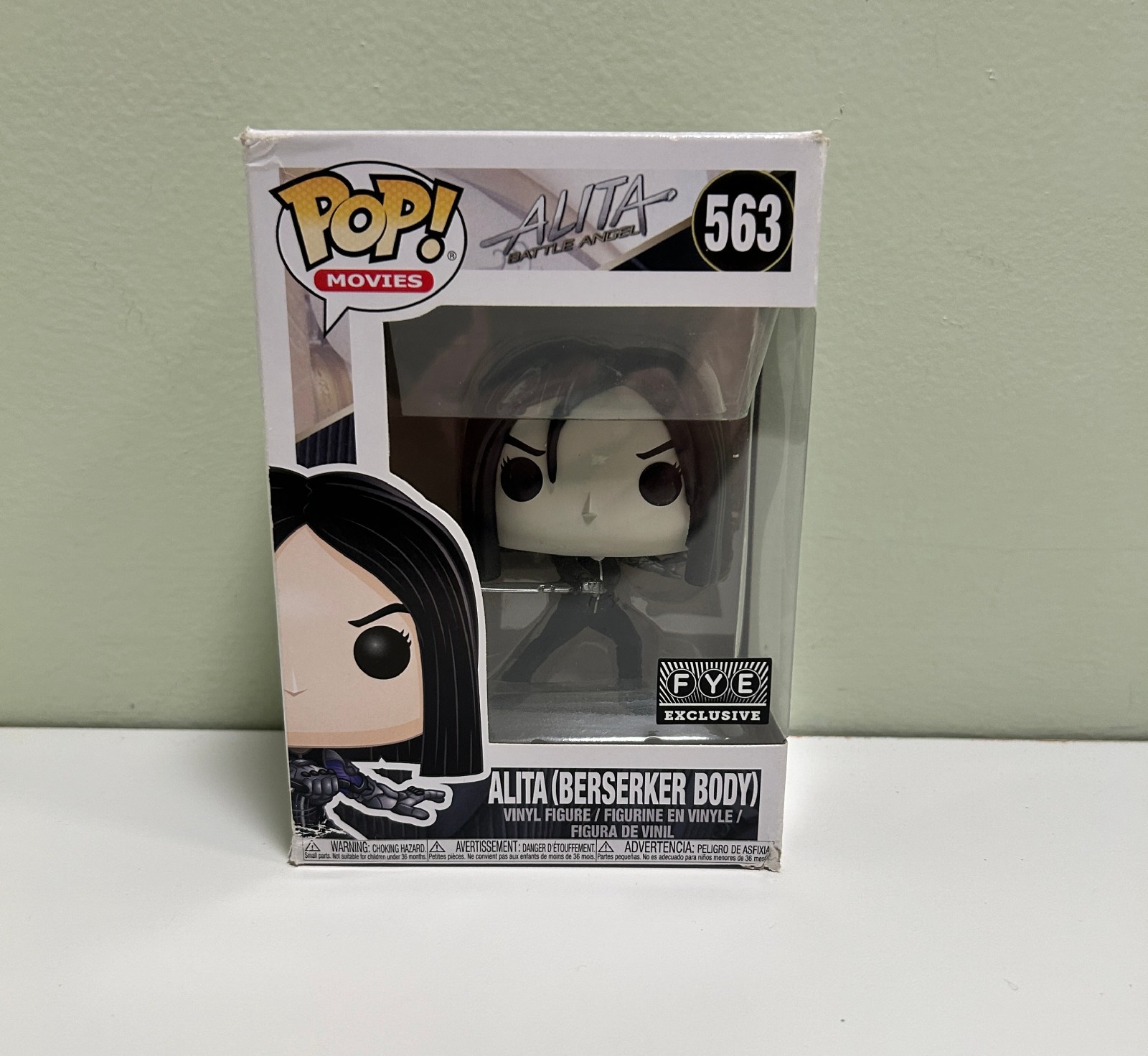 Funko Pop! Alita Berserker Body #563 Vinyl Figure Alita Battle Angel [Vaulted]