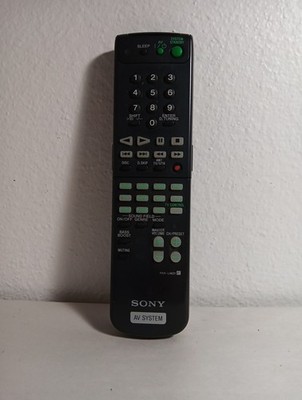 Genuine Sony RM-U401 AV Audio Video System Remote Control GLOWS IN DARK Working 