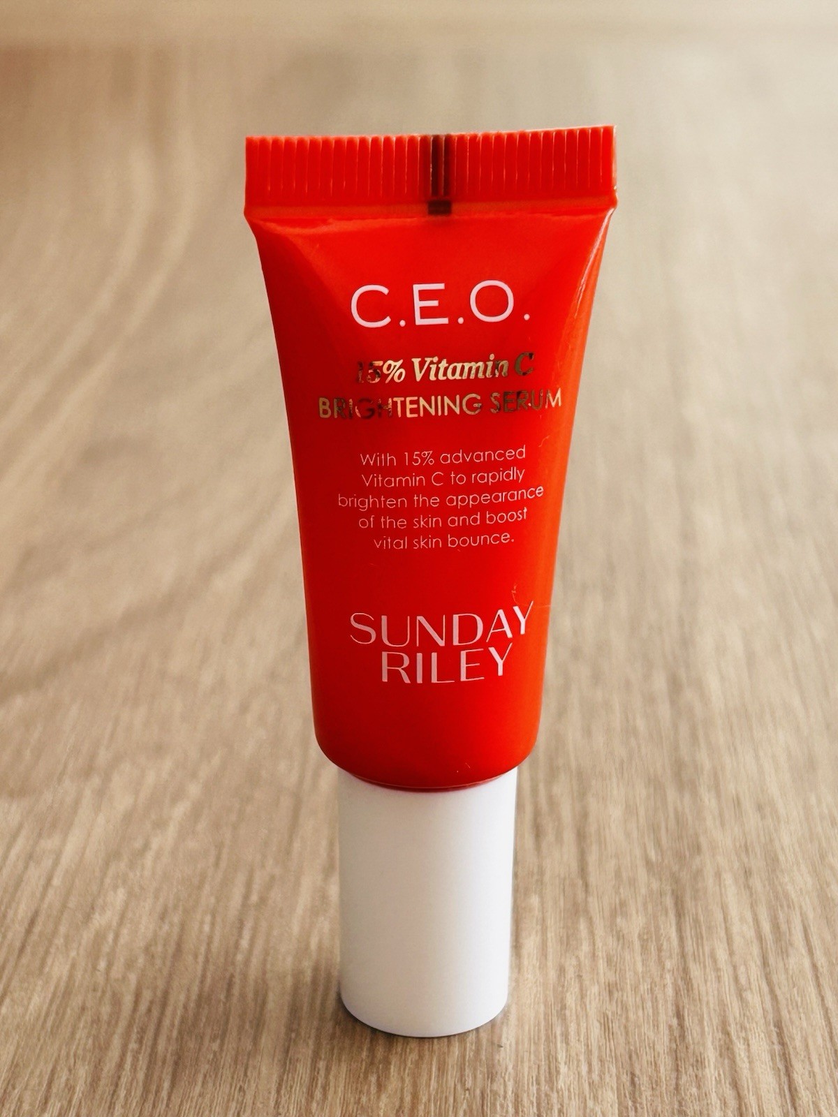 Sunday Riley C.E.O. 15% Vitamin C Brightening Face Serum 5ml Travel Size NEW - Image 2