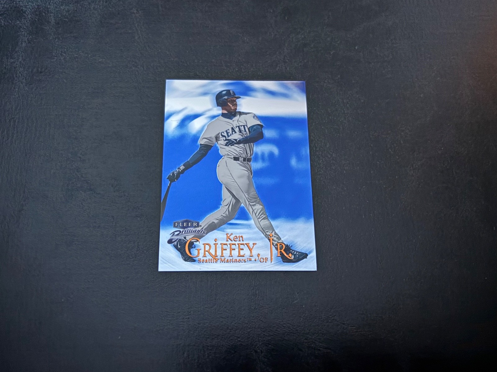 KEN GRIFFEY JR. MARINERS 1999 FLEER BRILLIANTS BLUE #24B NM