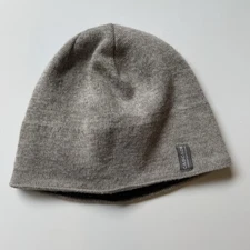 Cascade Mountain Tech Merino Wool Beanie Hat Cap Gray Adult OS EXC FleeceLine