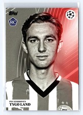 2024-25 Topps Simplicidad UEFA Portrait Tygo Land RC Rookie PSA Eindhoven