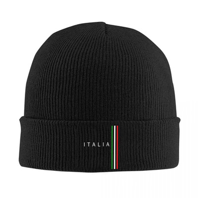 Beanie Mütze Italien Flagge warm gestrickt Unisex Winter Outdoor Kappe Hat