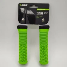 NEW SDG Thrice 31 Lock-On Mountain Bike Grips for XC Trail 135/31mm Neon Green
