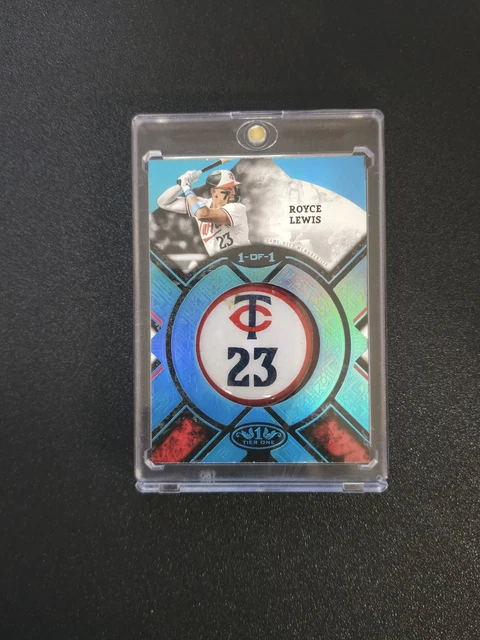 Royce Lewis 2025 Tier One Bat Knob 1/1 Twins