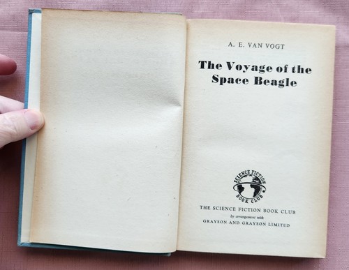 The Voyage of the Space Beagle by A. E. van Vogt, Hardcover, 1954 - Picture 6 of 22