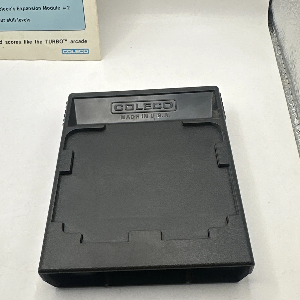 Turbo • ColecoVision Game + Manual (1982) SEGA Car Racing Games • Coleco - Image 4 of 4