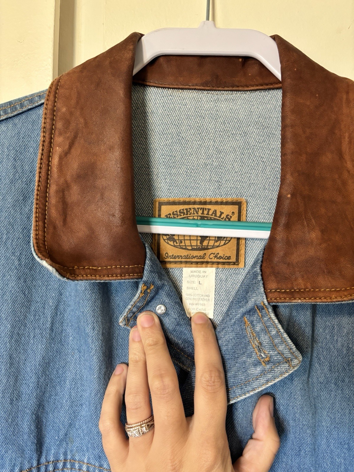 Essentials International Choice Denim Trench Chor… - image 6