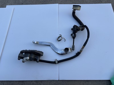 OEM TRX250R 86-89 BLACK COMPLETE REAR BRAKE CALIPER HONDA 250R ATC250R ATC