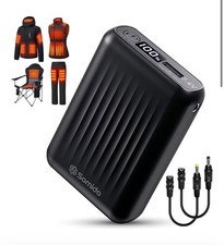 18400mAh Heated Vest Battery Pack 7.4V Fast Charging Rechargeable Heated Jacket