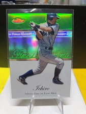2007 Topps Finest  Ichiro Suzuki #RFM-IS Green Refractor #38/199