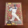 2026 TOPPS BASEBALL HOLIDAY POLKA DOTS GREEN/PINK CHRISTIAN YELICH BREWERS #154