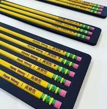 Personalized Engraved Pencils Premium Ticonderoga 2 Classroom Essentials