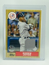 2022 Topps Series One Derek Jeter 1987 Relic #87R-DJ