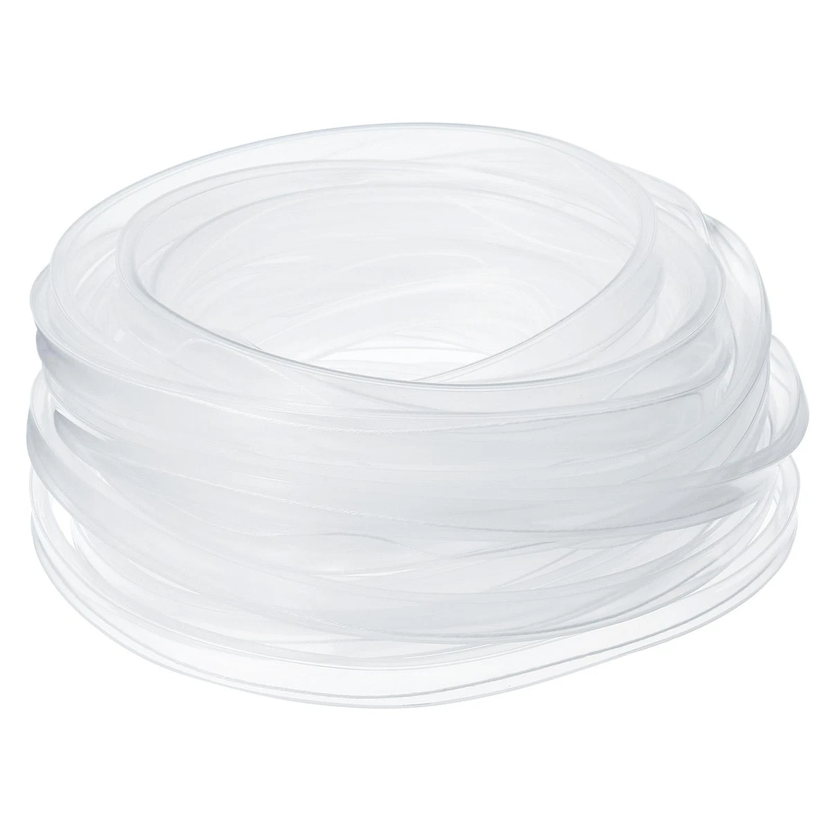 Silicone Tube Sleeve Fit 3528 2835 3014 8mm Wide LED Strip Clear 2pcs