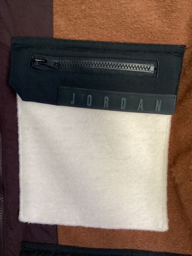 NWT Nike Air Jordan "Cozy Girl" Wool Blend Color Block Jacket Oversized Large L - Picture 6 of 12